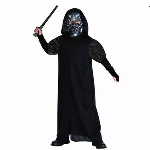 Harry Potter Death Eater Boys Costume 10 12 NEW